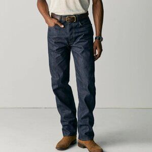 Imogene + Willie Hank Jeans Indigo Rigid Denim 32 Waist 30 Inseam